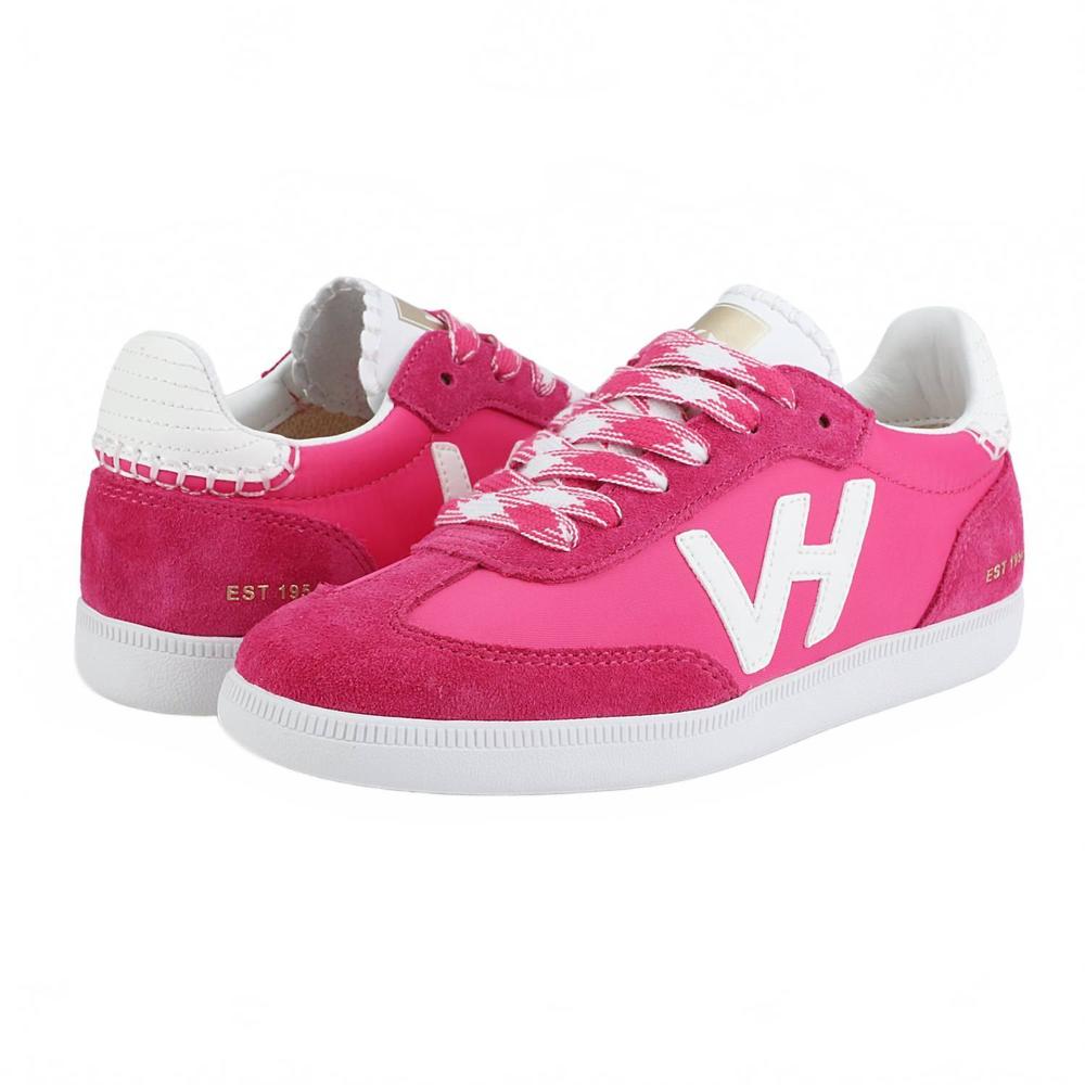 NEW VINTAGE HAVANA women's crisp 15 sneaker in hot pink - Picture 4 of 4